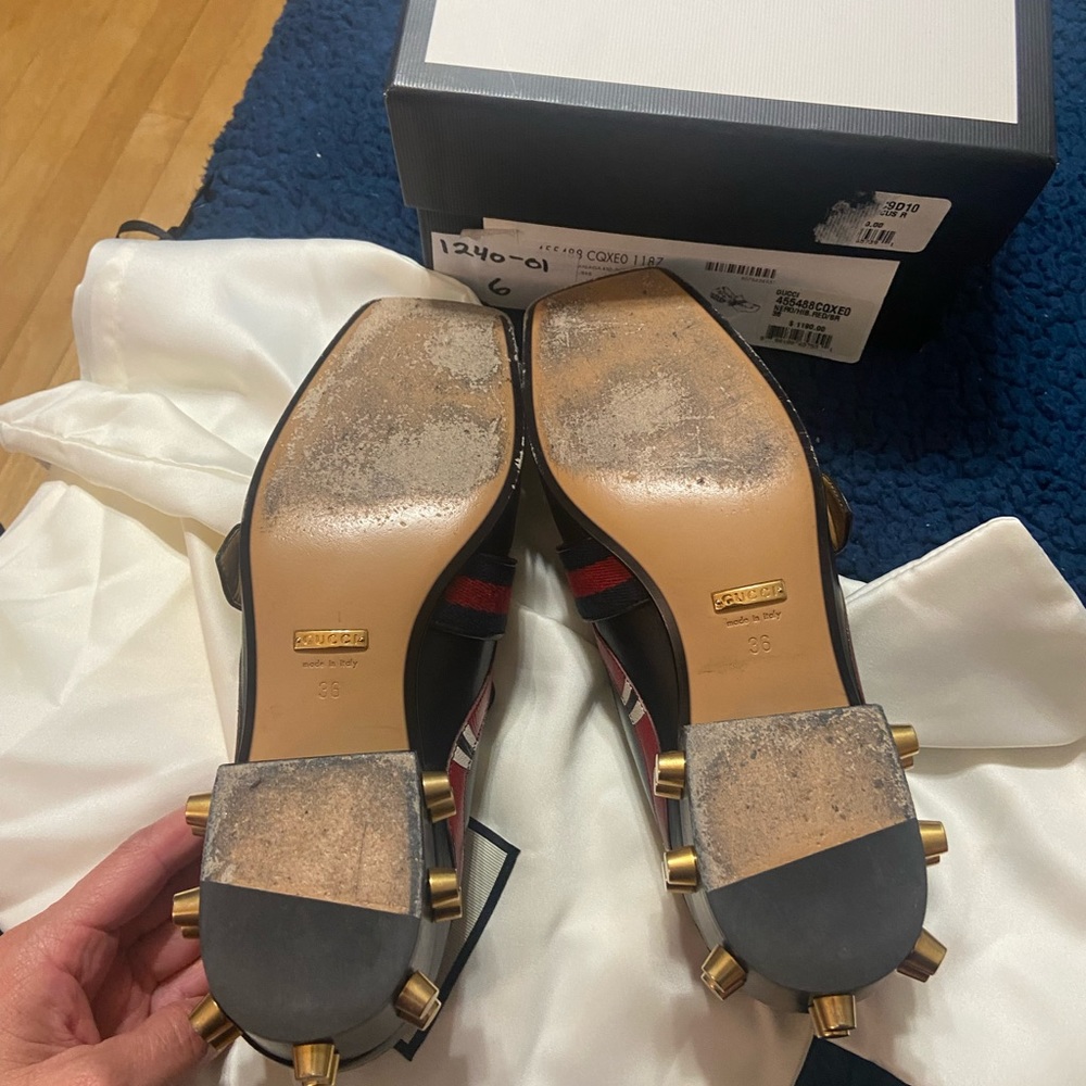 Authentic Gucci Stud Shoes! - image 4